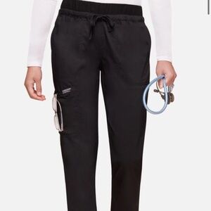 Cherokee Workwear Revolution Women's Tapered Leg Drawstring Scrub Pant (Size XS)